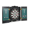 Sisal Dartboard Cabinet Set with Toe Line Marker