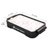 Dimensions Infographic for the E-Jet Games Table Top Air Powered Hockey Game