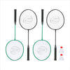 Badminton Racquets and shuttlecocks