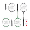 Badminton Racquets and shuttlecocks