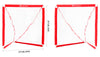 Junior Lacrosse Goal Set dimensions