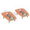 3-Hole Bean Bag Toss Game dimensions
