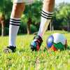 person using Soccer Training Aid outside