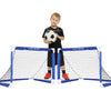 Quick-Fold Mini Soccer Goal Set Child with ball