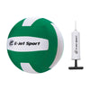 Volleyball and pump