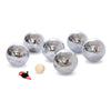 Petanque Ball Set, 6-Piece Boules Set