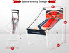 Dimensions infographic for the E-Jet Games Hoop Shot Bluetooth Arcade Basketball Game