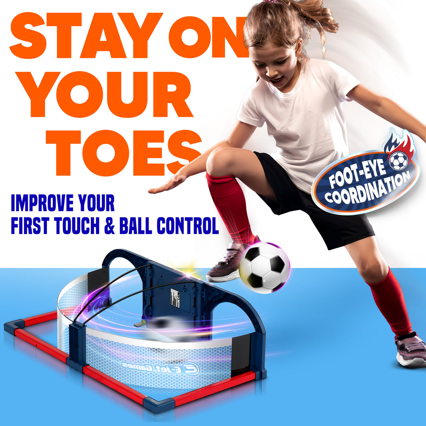 E-Jet Games Soccer Roundabout football training game soccer arcade