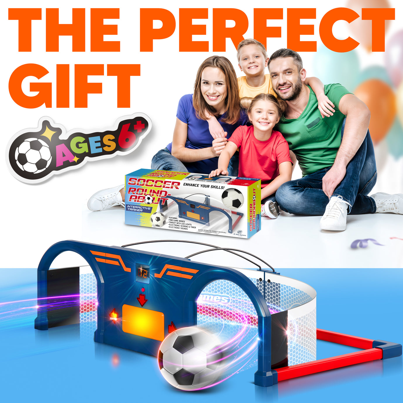 E-Jet Games Soccer Roundabout football training game soccer arcade