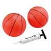 E-Jet Games All-Star Electronic Over-the-Door Basketball Hoop - Two small basketball and pump