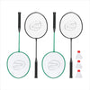 Badminton Racquets and shuttlecocks