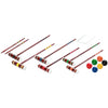 6-Player Croquet Set with Various Mallet Sizes