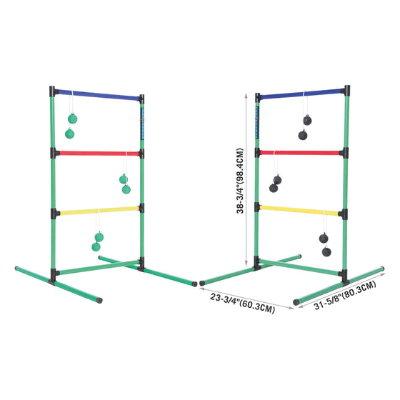 Ladder Toss Game Set dimensions