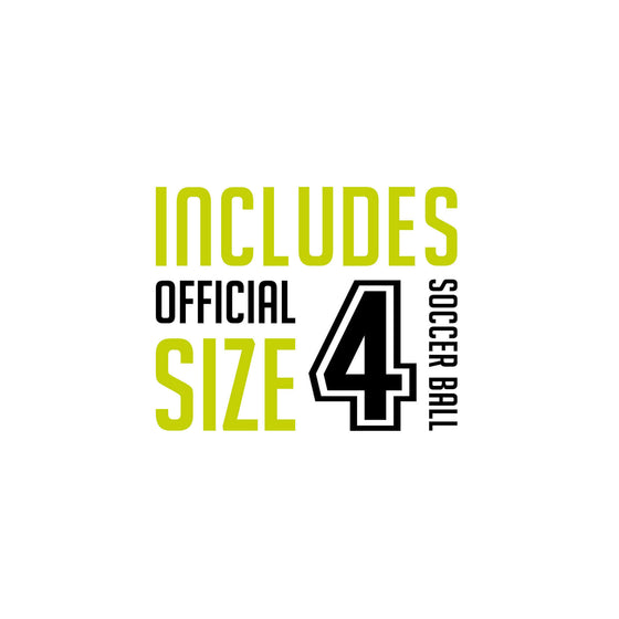 official size 4 soccer ball logo