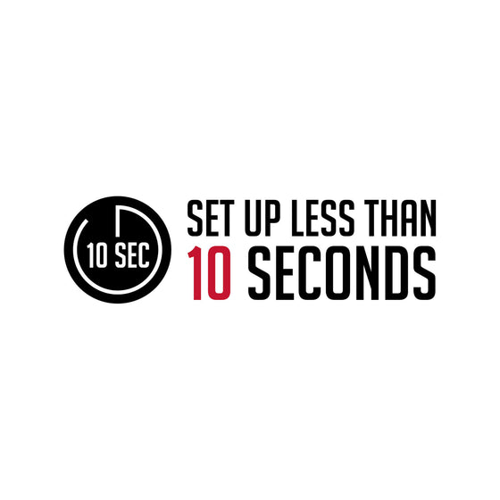 10 second set-up logo