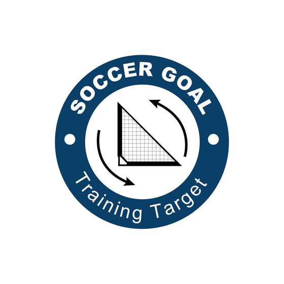 Portable Soccer Goal with Training Target logo