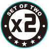set of 2 logo